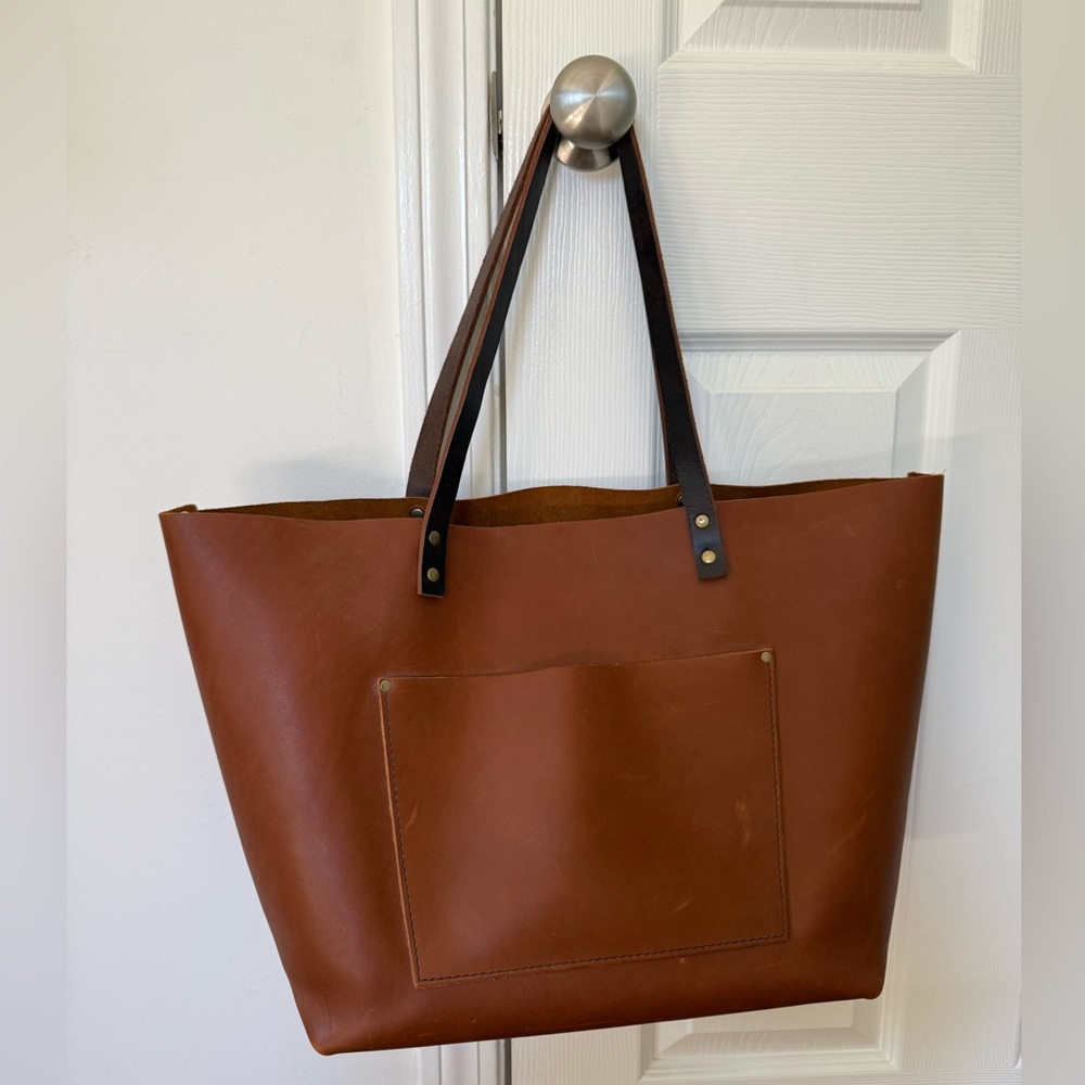 Portland Leather Honey Large Tote